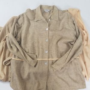 JC collections Three Piece Skirt Set L